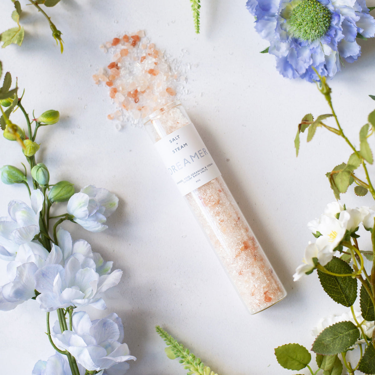 Flower Power Bath Salt Set