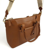 Elizabeth Leather Workbag, Handmade by Saddler, Practical, Spacious & Elegant Design