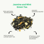Jasmine & Mint Green Tea - Loose Leaf