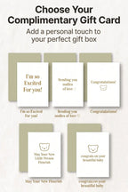 The Cozy Boucle Baby Bear Personalised Gift Box