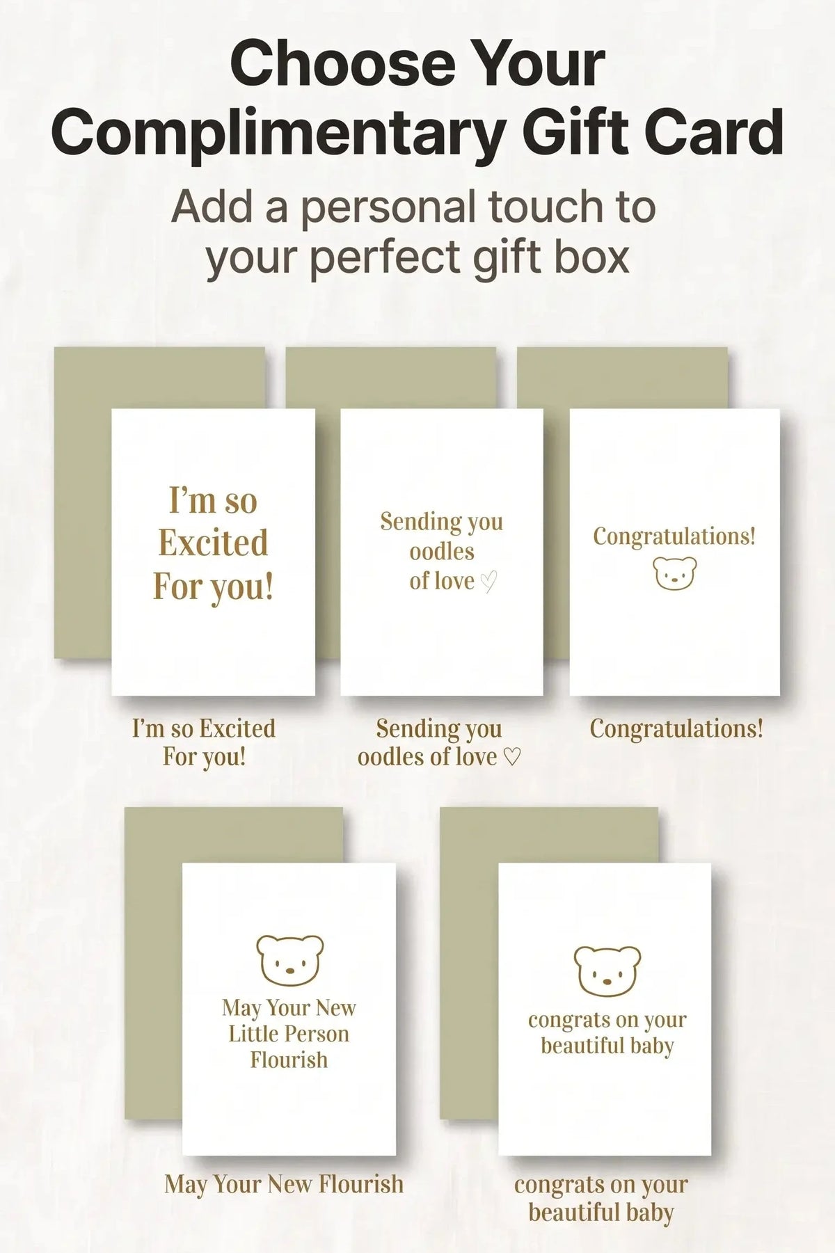 The VIP Cozy Boucle Baby Bear Personalised Gift Box