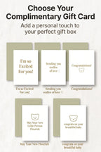The Cozy Pink Boucle Baby Bear & Strawberry Personalised Gift Box