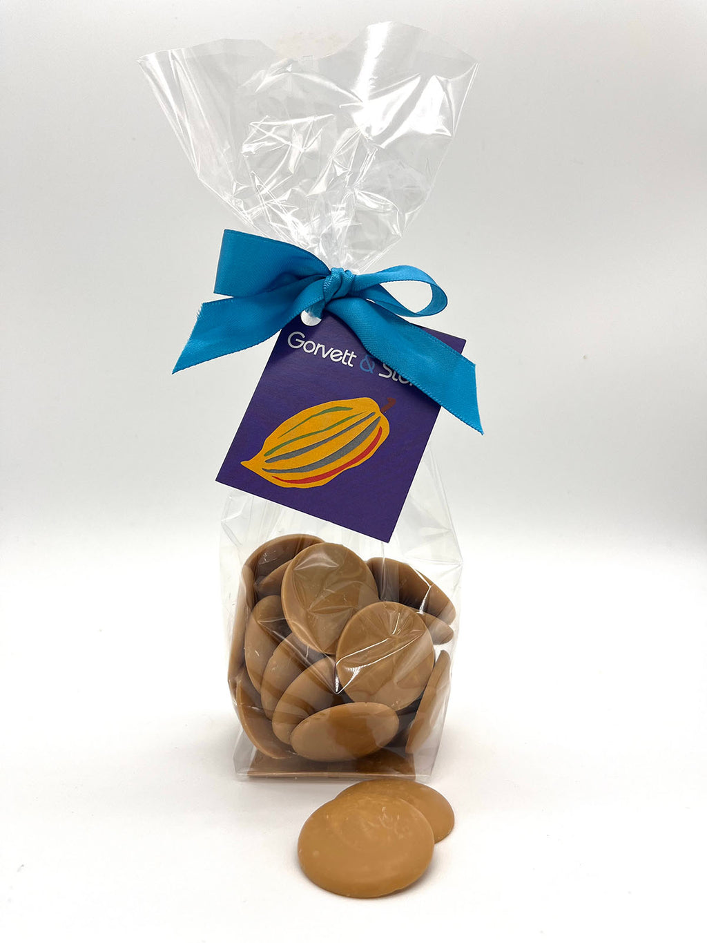 Handmade Gold Chocolate Couverture Buttons