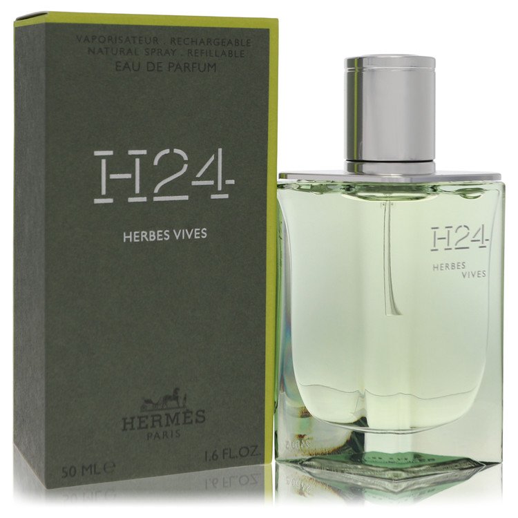 Hermès H24 Herbes Vives Eau de Parfum Refillable Spray for Men (50ml)
