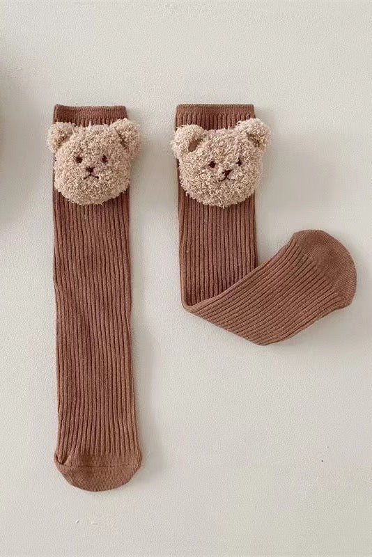 The Bear Knee Socks, Super Soft