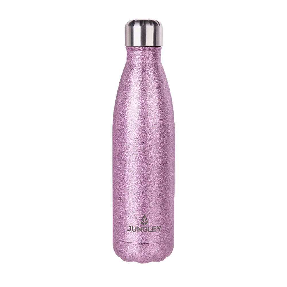 Personalised Glitter Insulated Water Bottle
