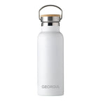 Personalised Insulated 17oz Drinks Bottle with Bamboo Lid