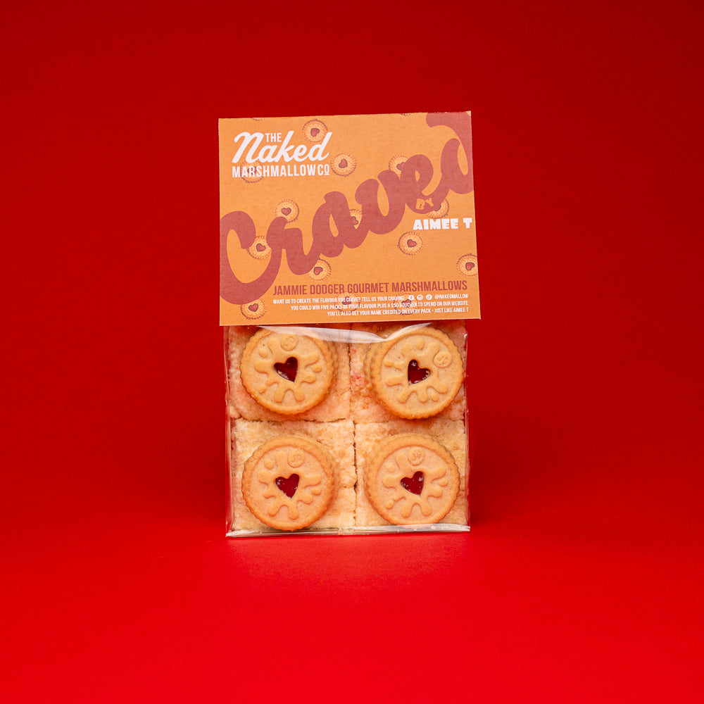 Jammie Dodger Vanilla & Raspberry Marshmallows