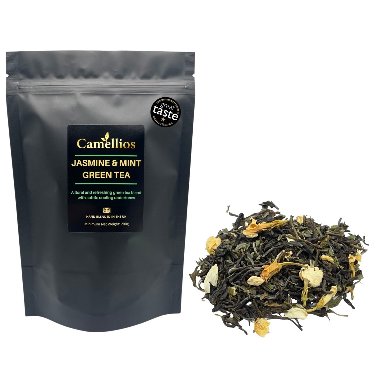 Jasmine & Mint Green Tea - Loose Leaf