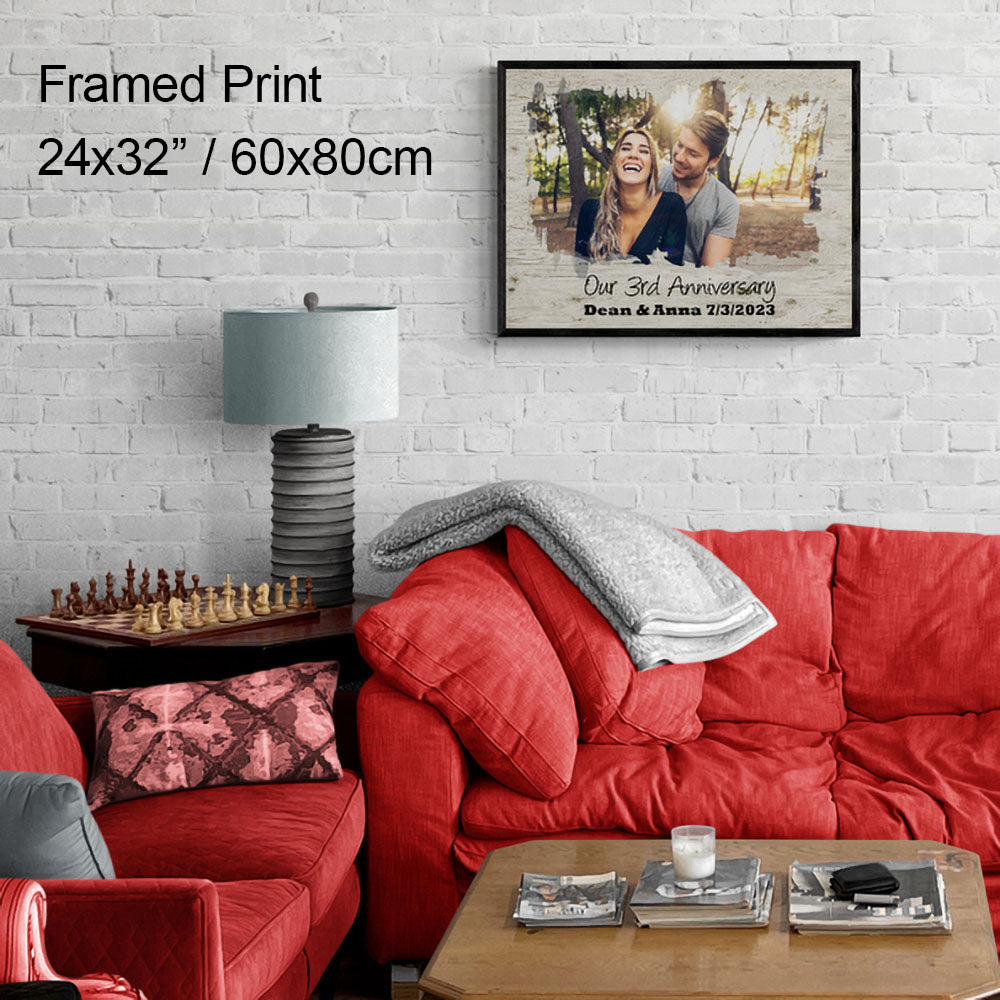 Personalised Photo & Message Artwork