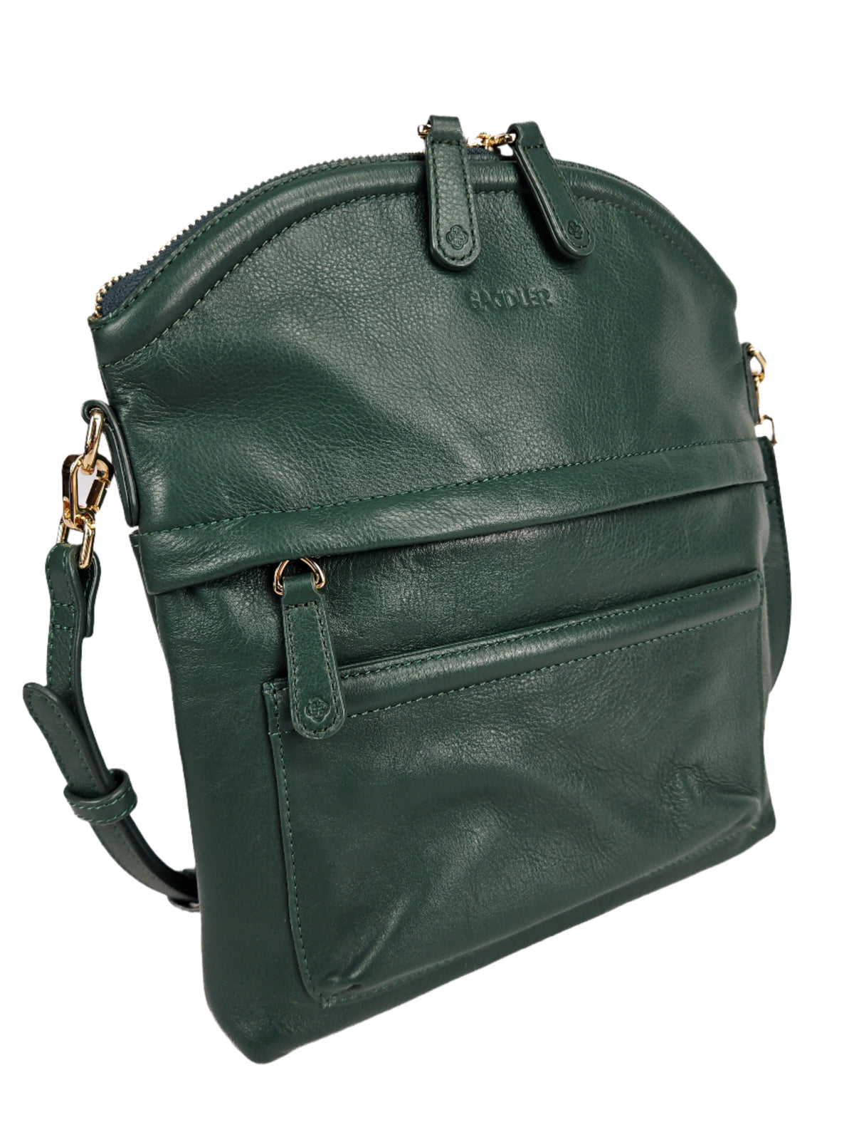 Kimberley Leather Crossbody Bag, Handmade by Saddler