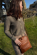 Kimberley Leather Crossbody Bag, Handmade by Saddler