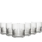 Whitley Old Fashioned Glasses - 370ml - Set of 6