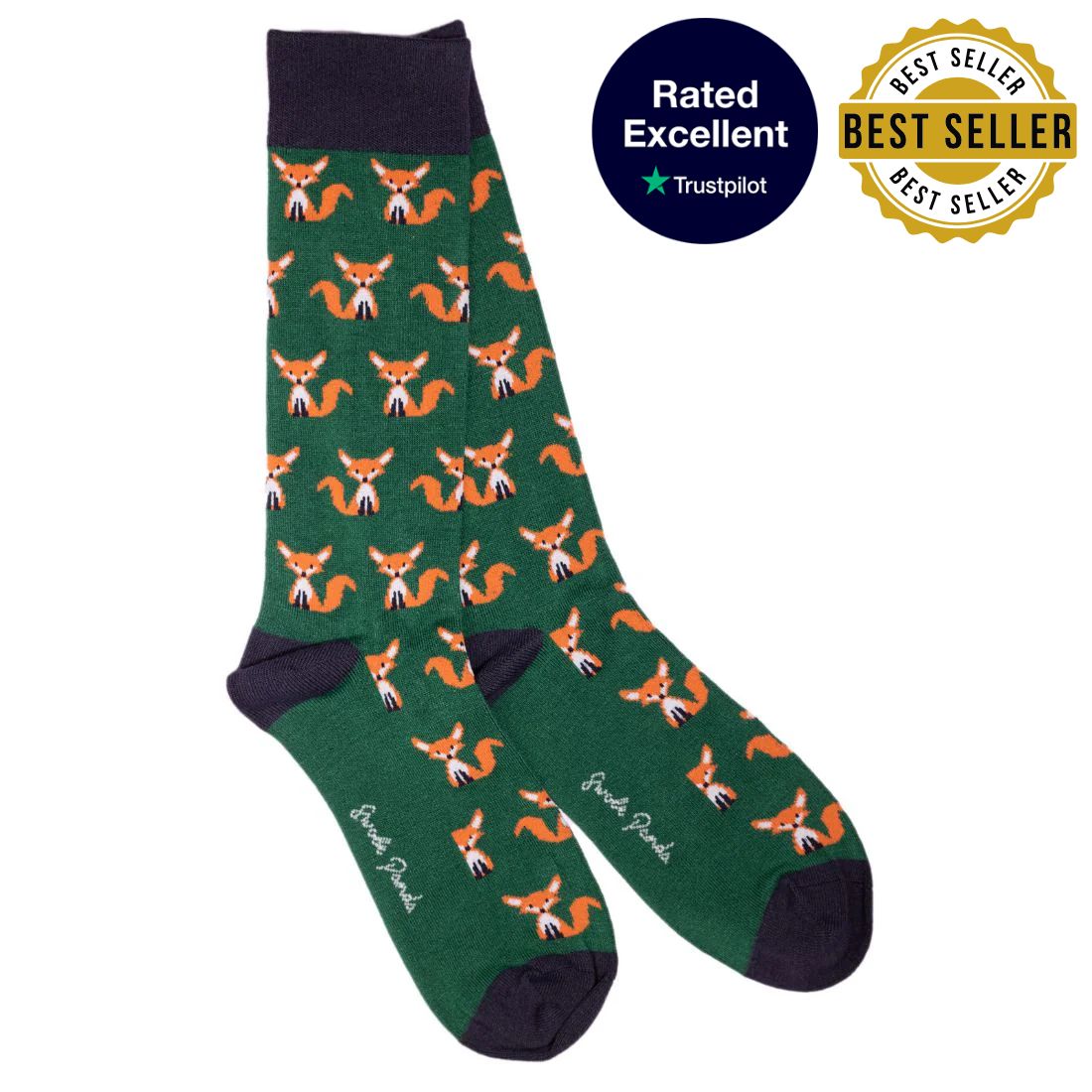 Everyday Bamboo-Blend Socks, Choice of Designs