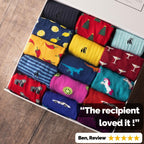 Build Your Own Bamboo-Blend Sock Gift Box, 15 Pairs