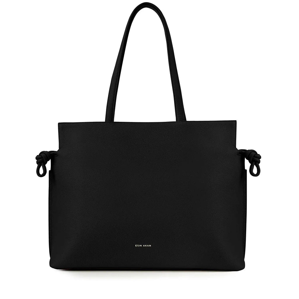 Large Emma Laptop Tote, Black