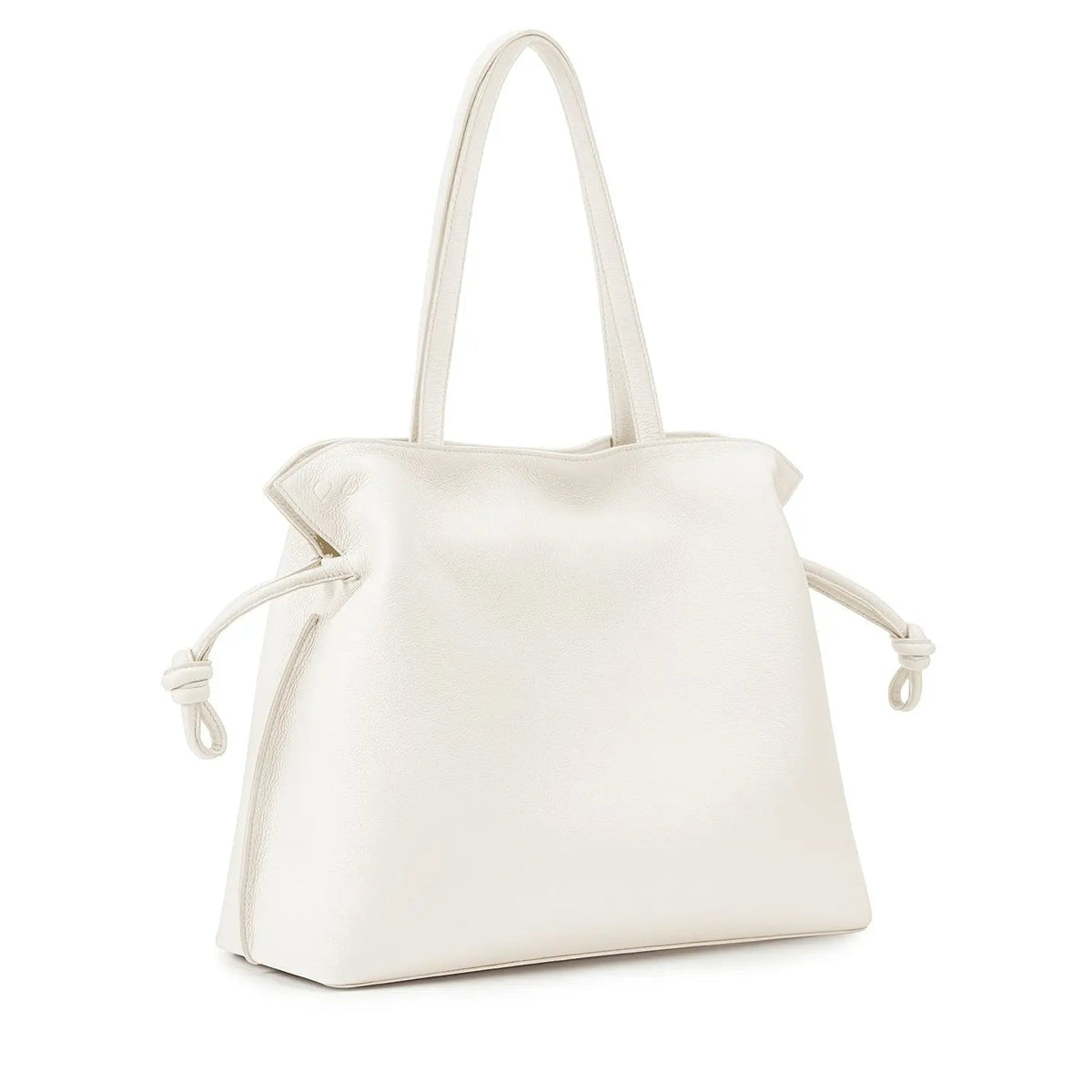 Large Emma Laptop Tote, Ivory