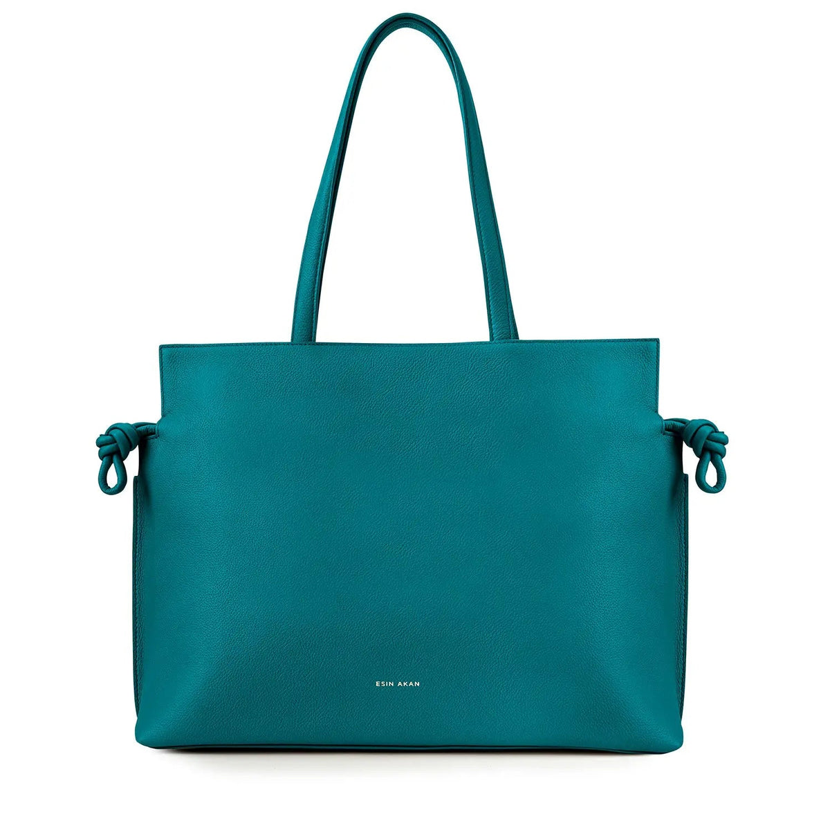 Large Emma Laptop Tote, Teal