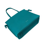 Large Emma Laptop Tote, Teal