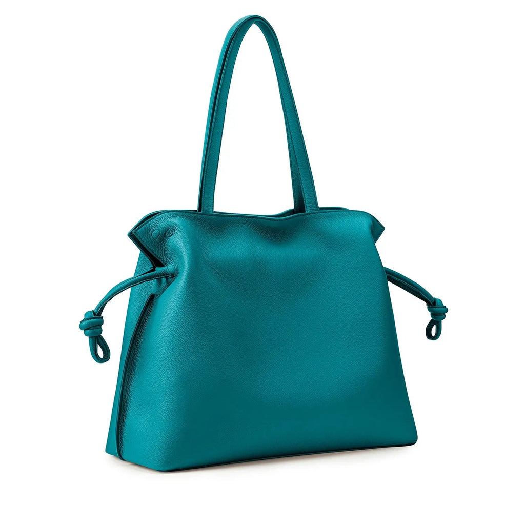 Large Emma Laptop Tote, Teal