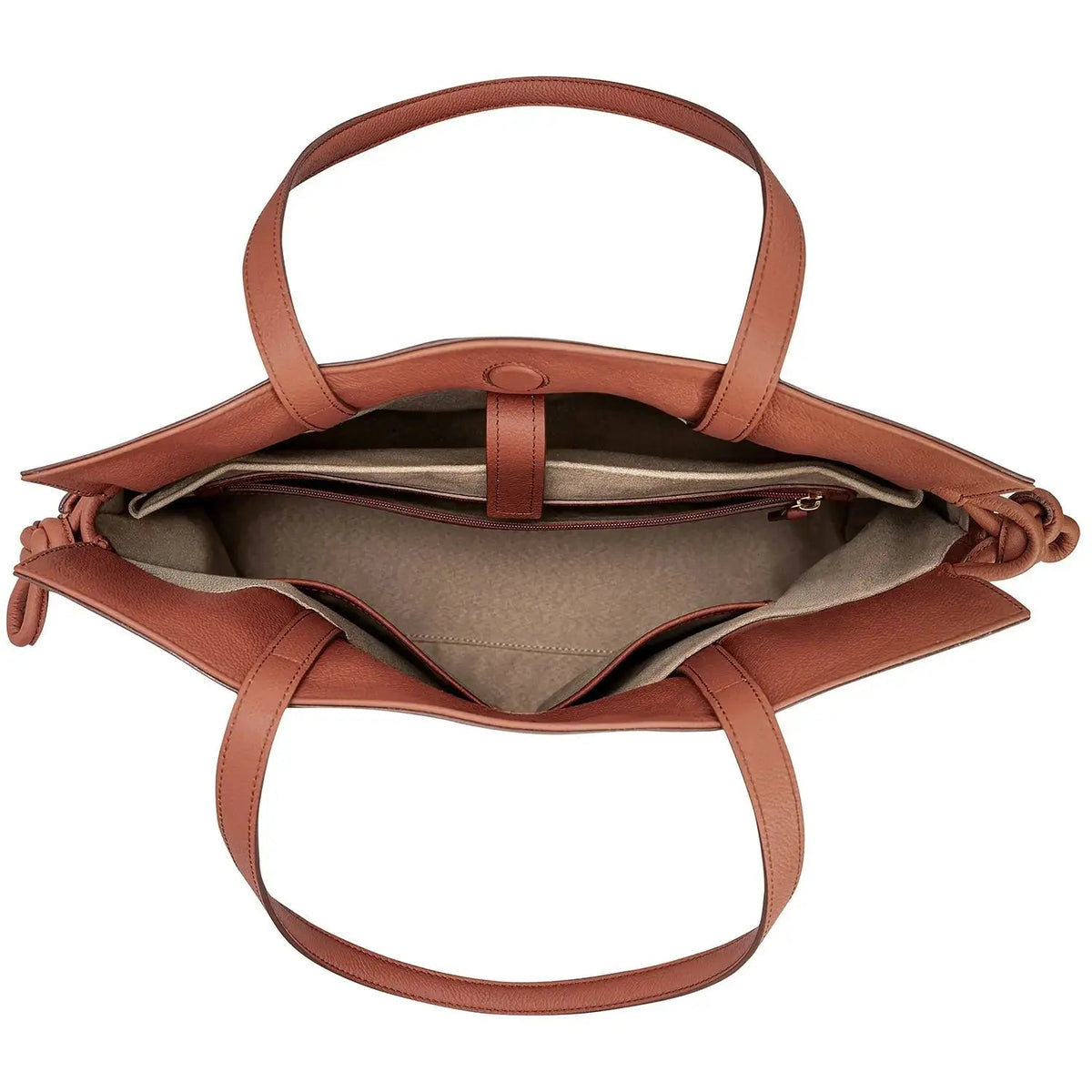Large Emma Laptop Tote, Terracotta
