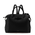 Wimbledon Leather Laptop Backpack, Black
