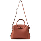 Wimbledon Leather Laptop Backpack, Terracotta