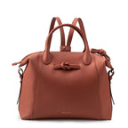 Wimbledon Leather Laptop Backpack, Terracotta