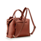 Wimbledon Leather Laptop Backpack, Terracotta