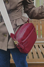 Laura Leather Camera Bag, Handmade by Saddler, Compact, Stylish & Practical
