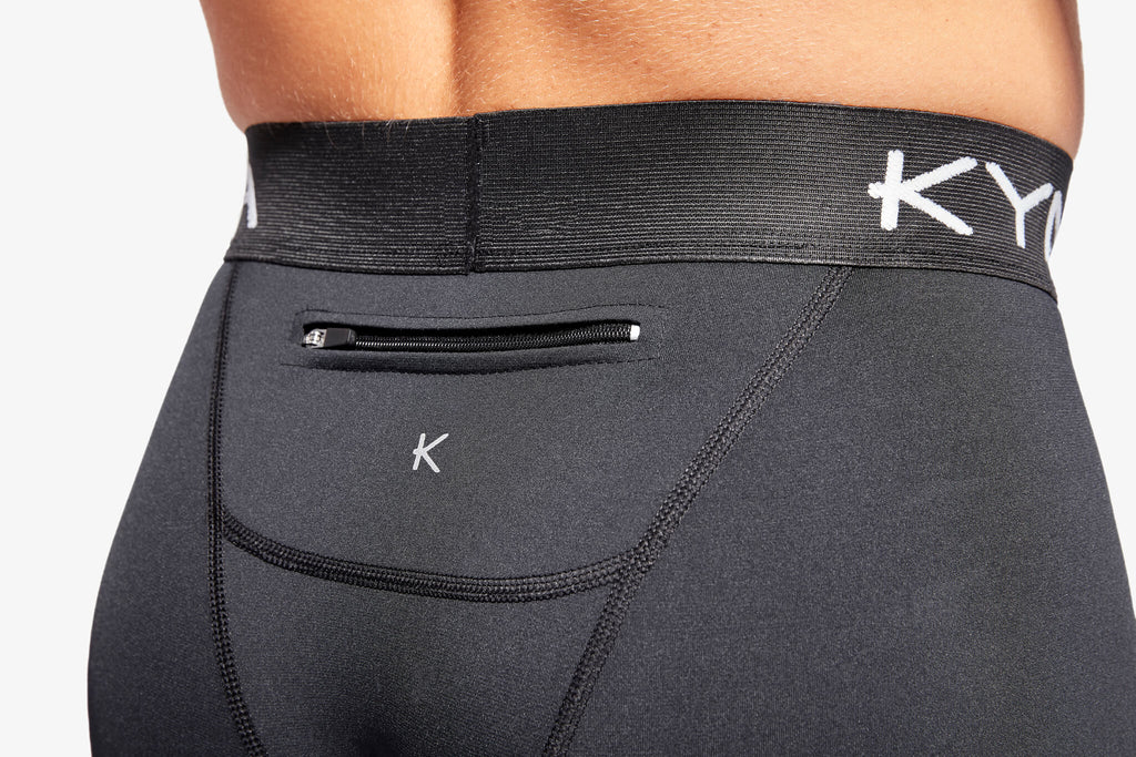 Men's Infrared Performance Leggings with Zip