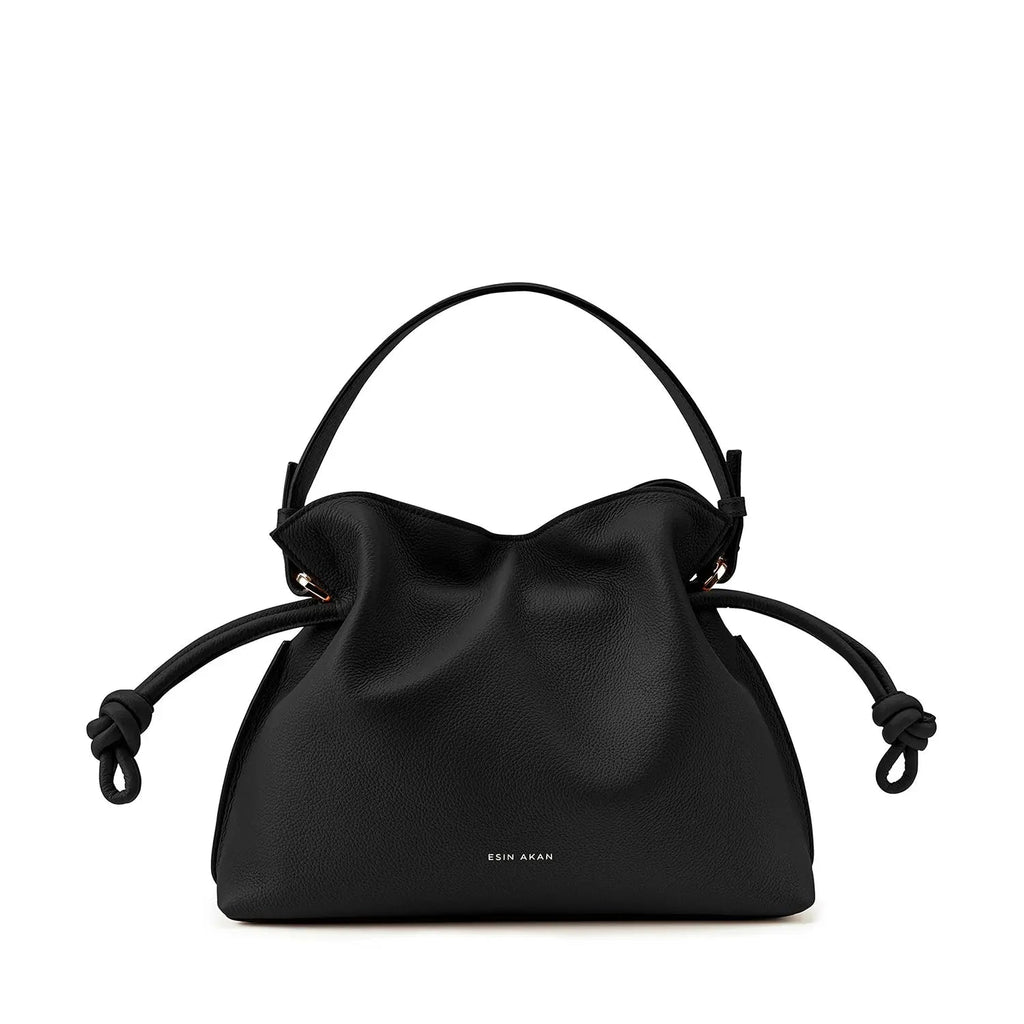 Midi Emma Convertible Tote, Black