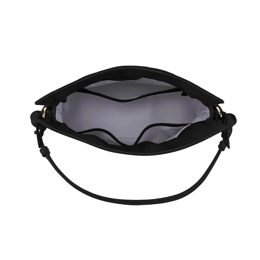 Midi Emma Convertible Tote, Black