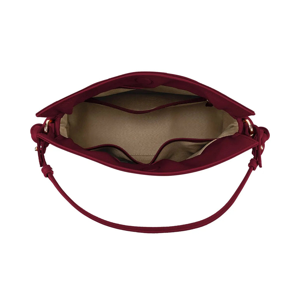 Midi Emma Convertible Tote, Cherry