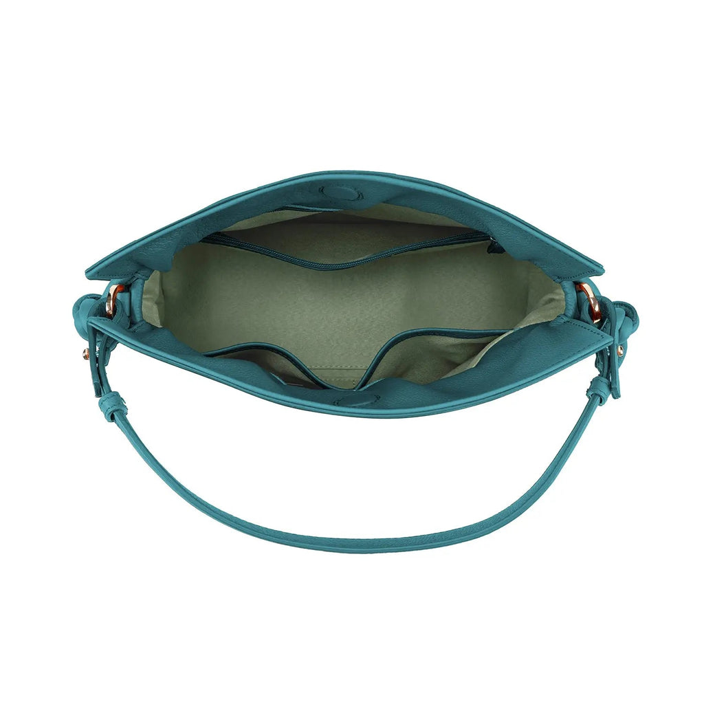 Midi Emma Convertible Tote, Teal