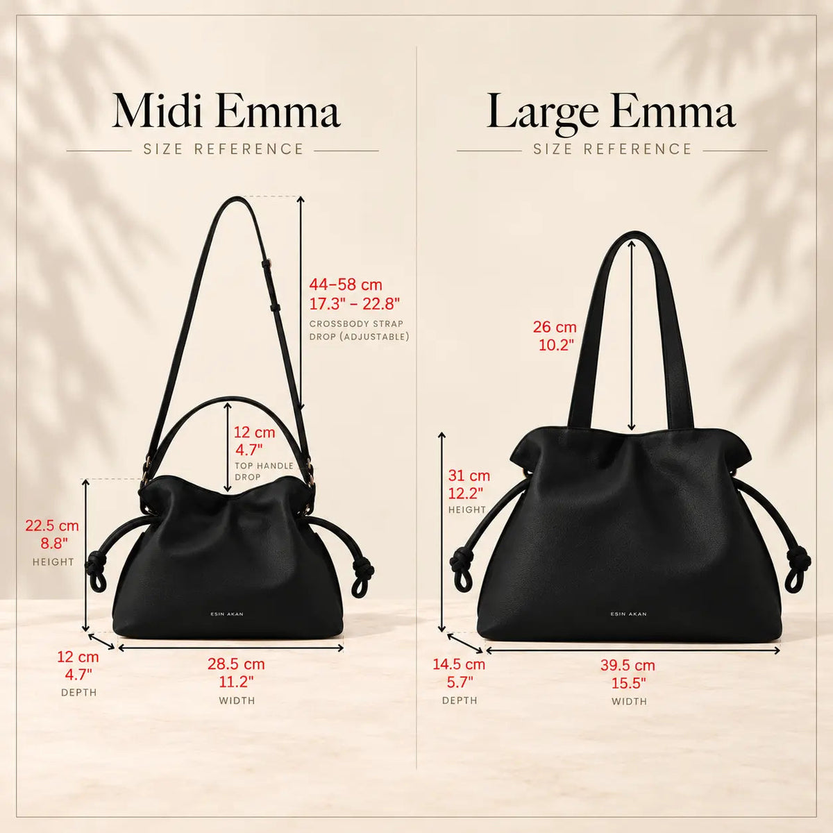 Midi Emma Convertible Tote, Terracotta