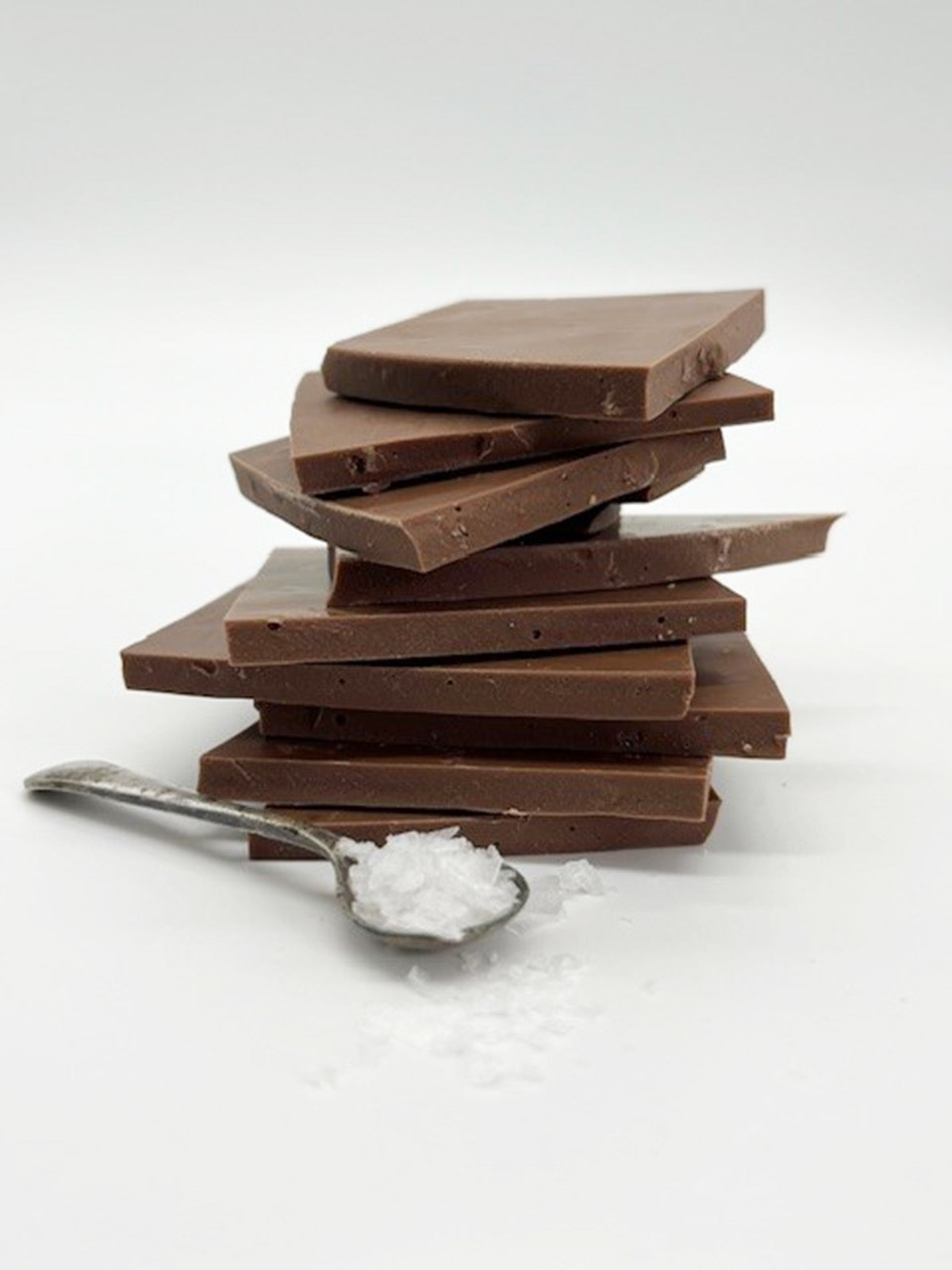Handmade Sea Salt Shards in Fine Milk Chocolate