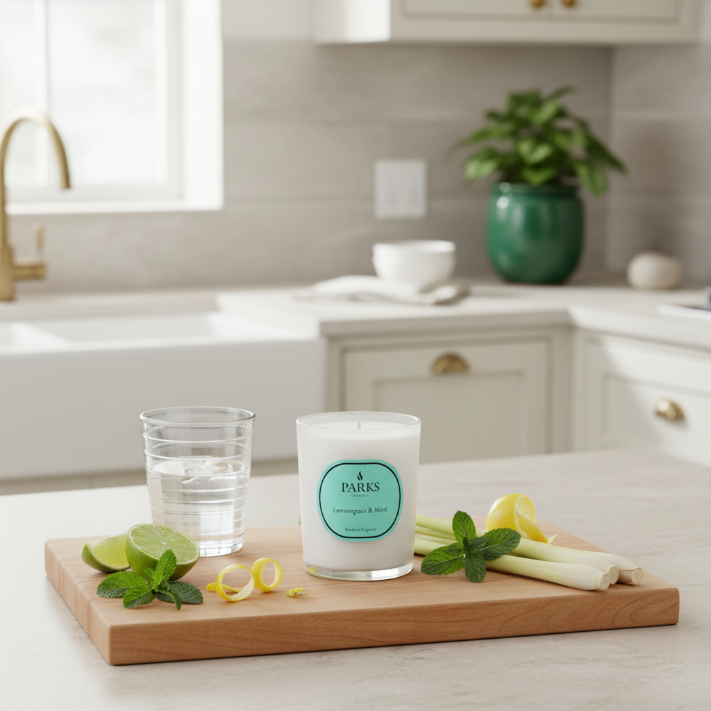 Lemongrass & Mint Candle 180G