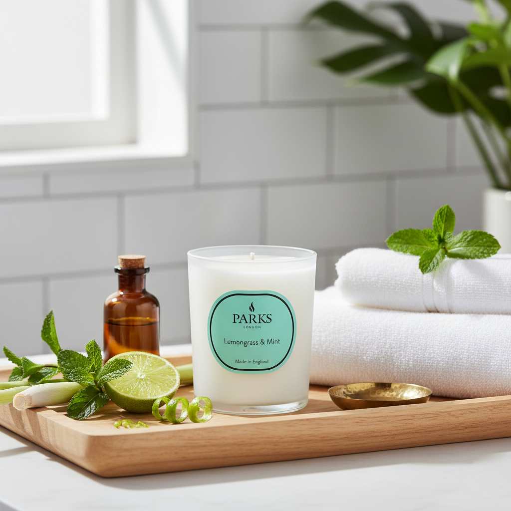 Lemongrass & Mint Candle 180G