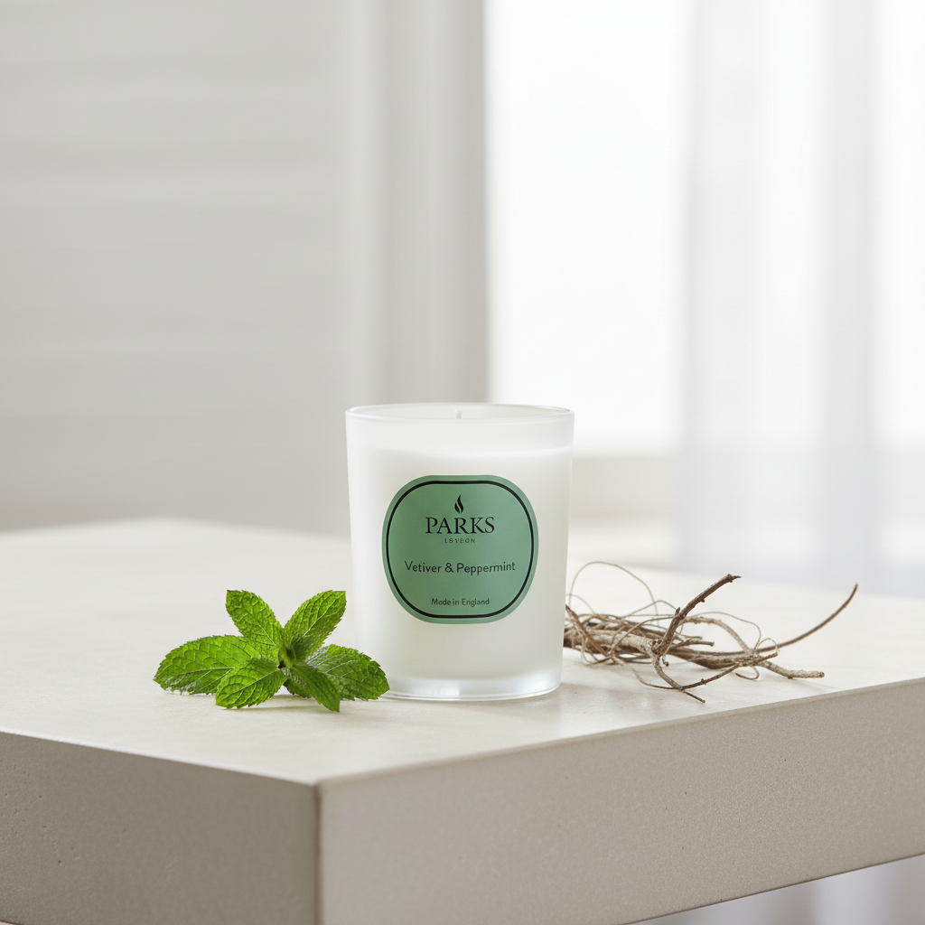 Vetiver & Peppermint Candle 180G