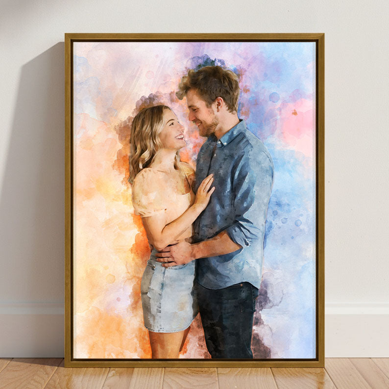 Personalised Watercolour Portrait – Portrait