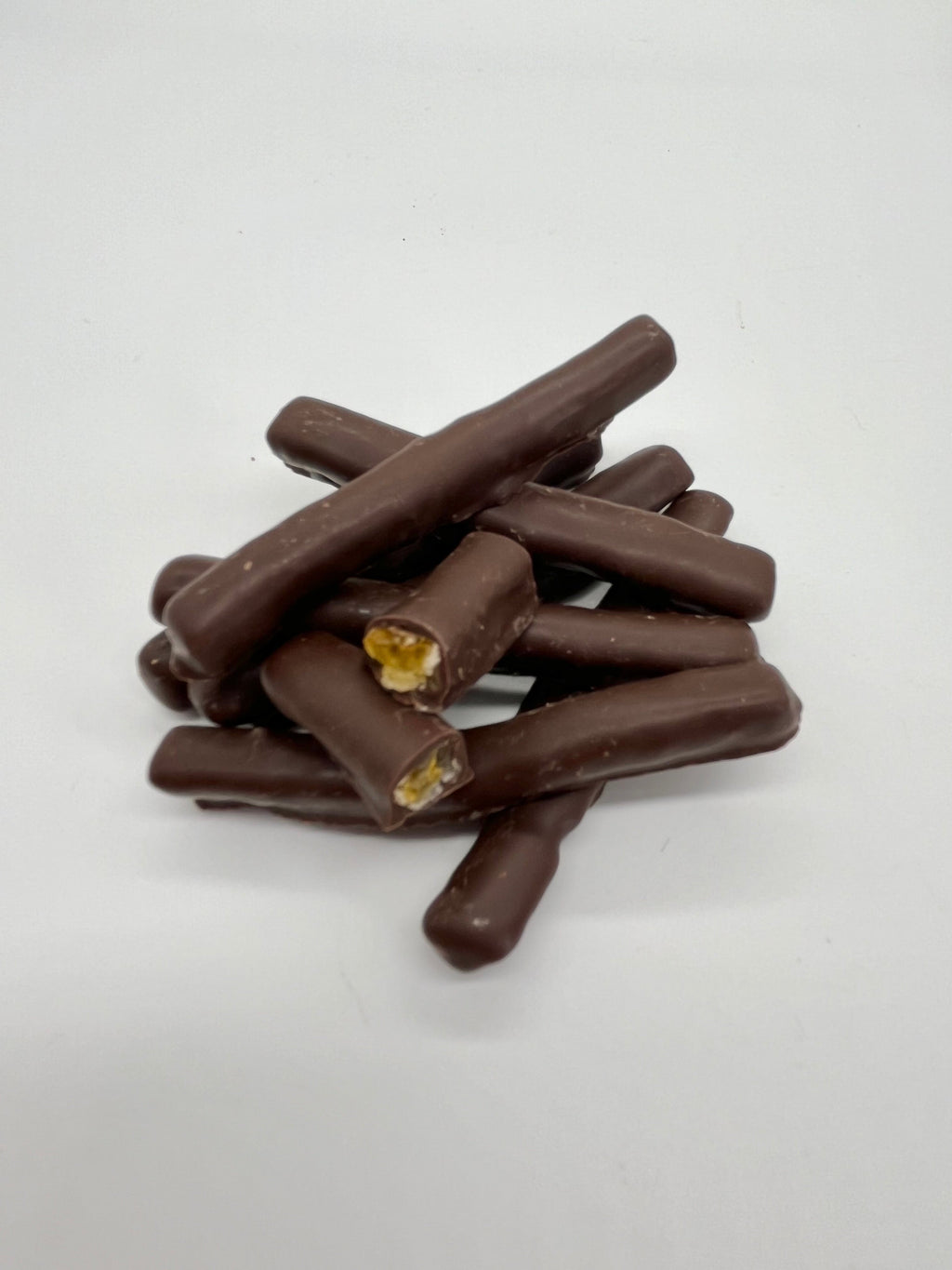 Handmade Dark Chocolate Orangette, Candied Orange Peel