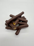 Handmade Dark Chocolate Orangette, Candied Orange Peel
