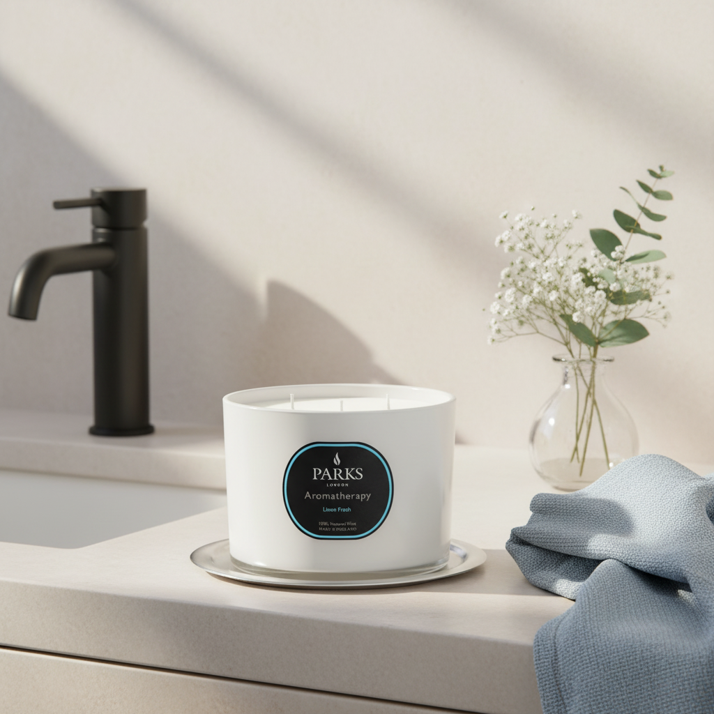 Linen Fresh 350g 3 Wick Candle