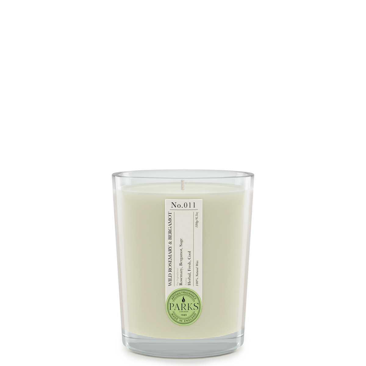 Wild Rosemary & Bergamot 180g Candle