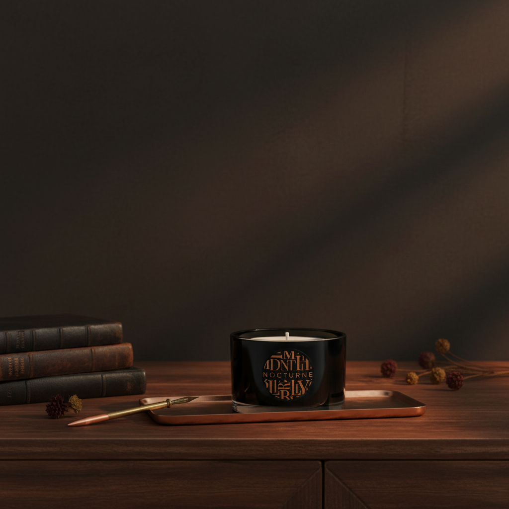Nocturne Midnight Library Travel Candle 70G