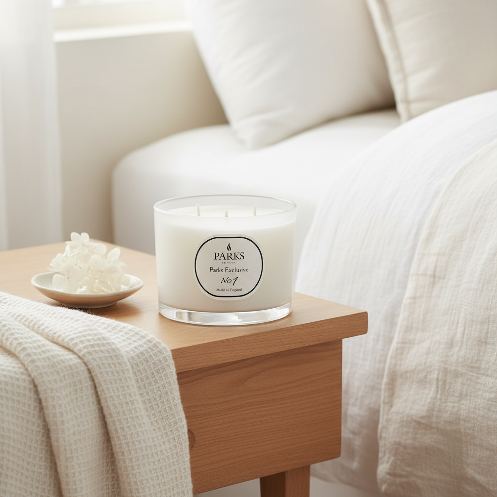 No1 - Sandalwood & Vanilla 350g 3 Wick Candle
