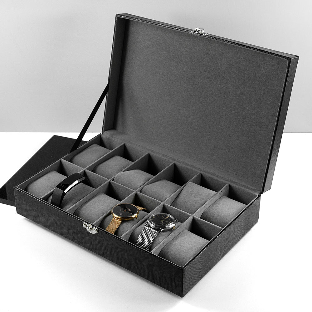 Personalised 12-Watch Storage Box