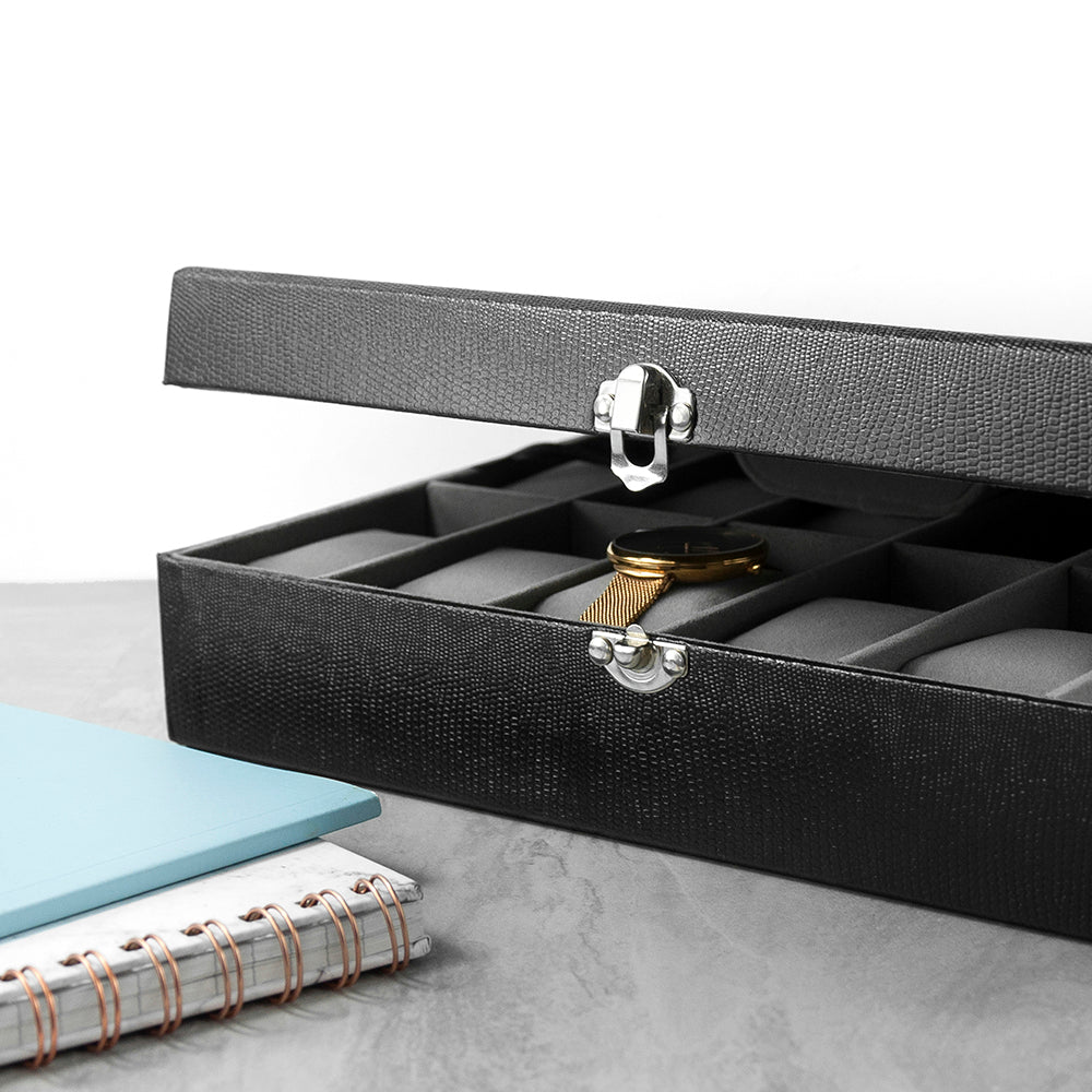 Personalised 12-Watch Storage Box