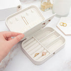 Personalised White Jewellery Case